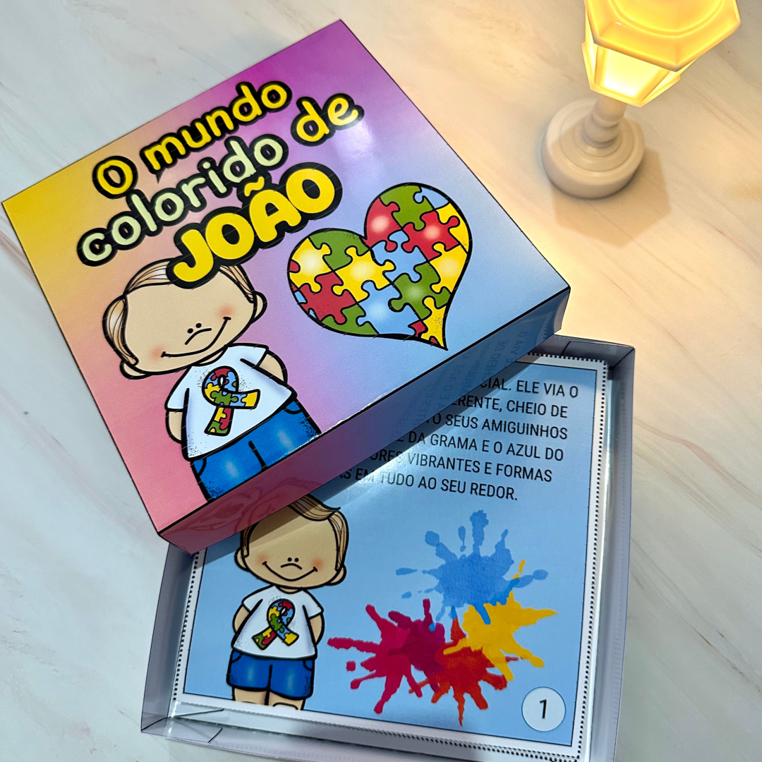 História na Caixa: O Mundo Colorido de João