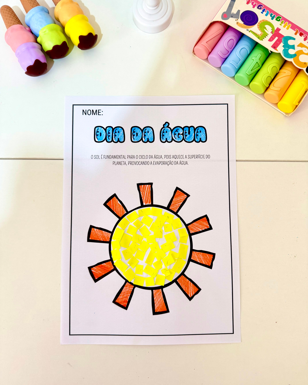 Atividades de Artes Dia da Água - Image 5
