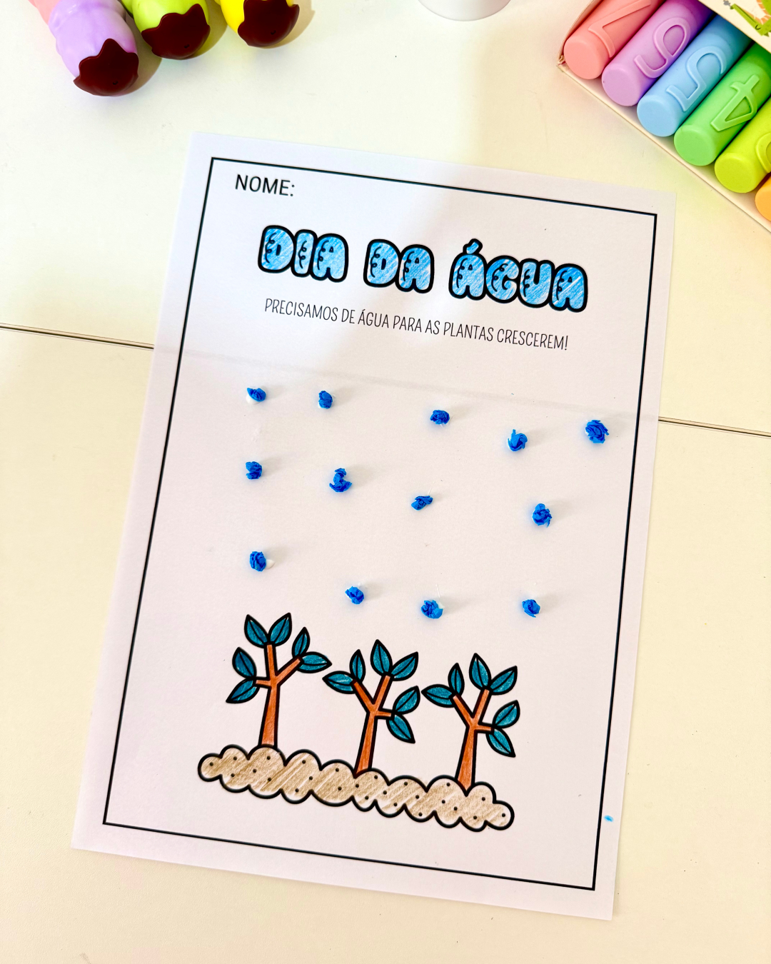 Atividades de Artes Dia da Água - Image 9
