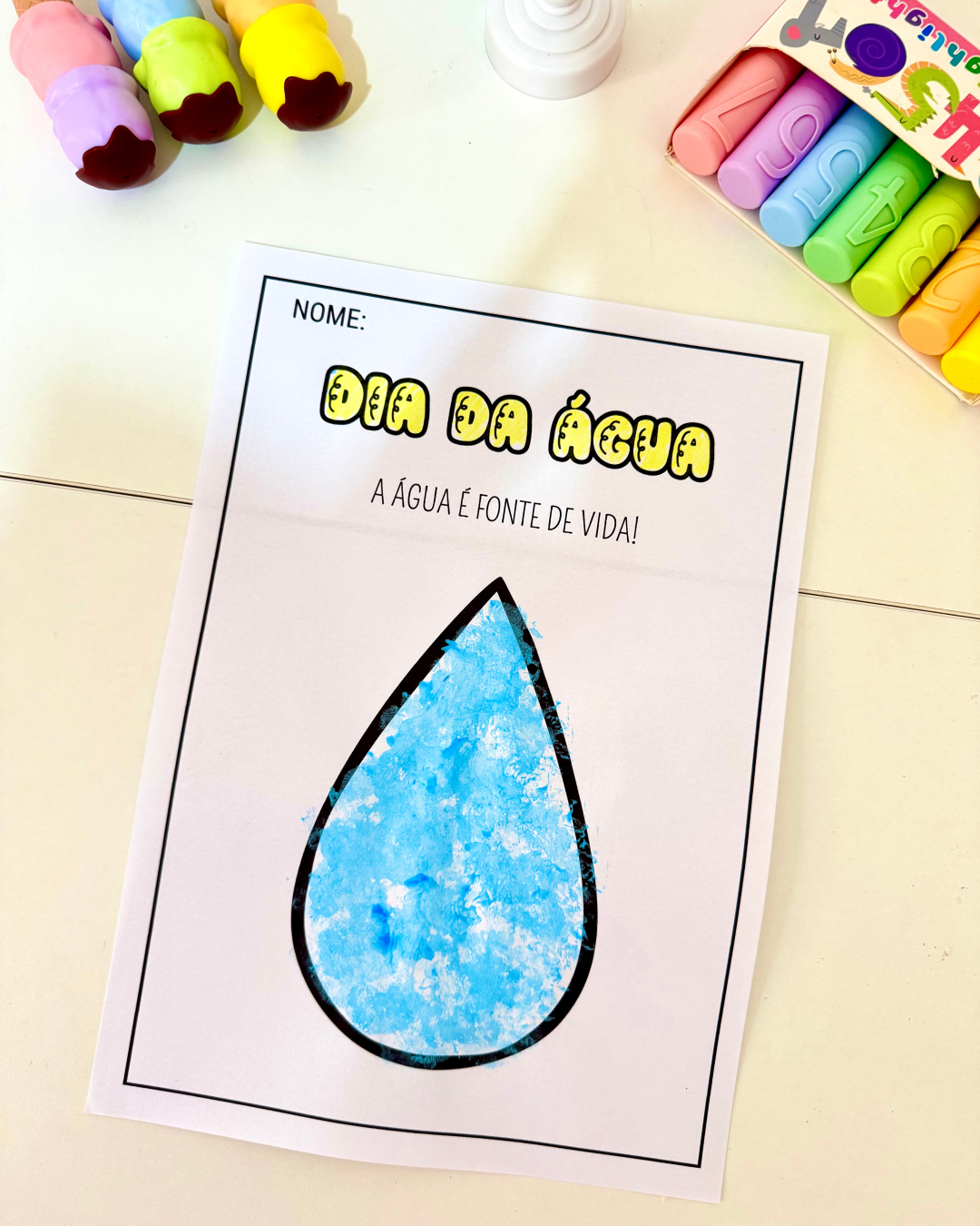 Atividades de Artes Dia da Água - Image 7